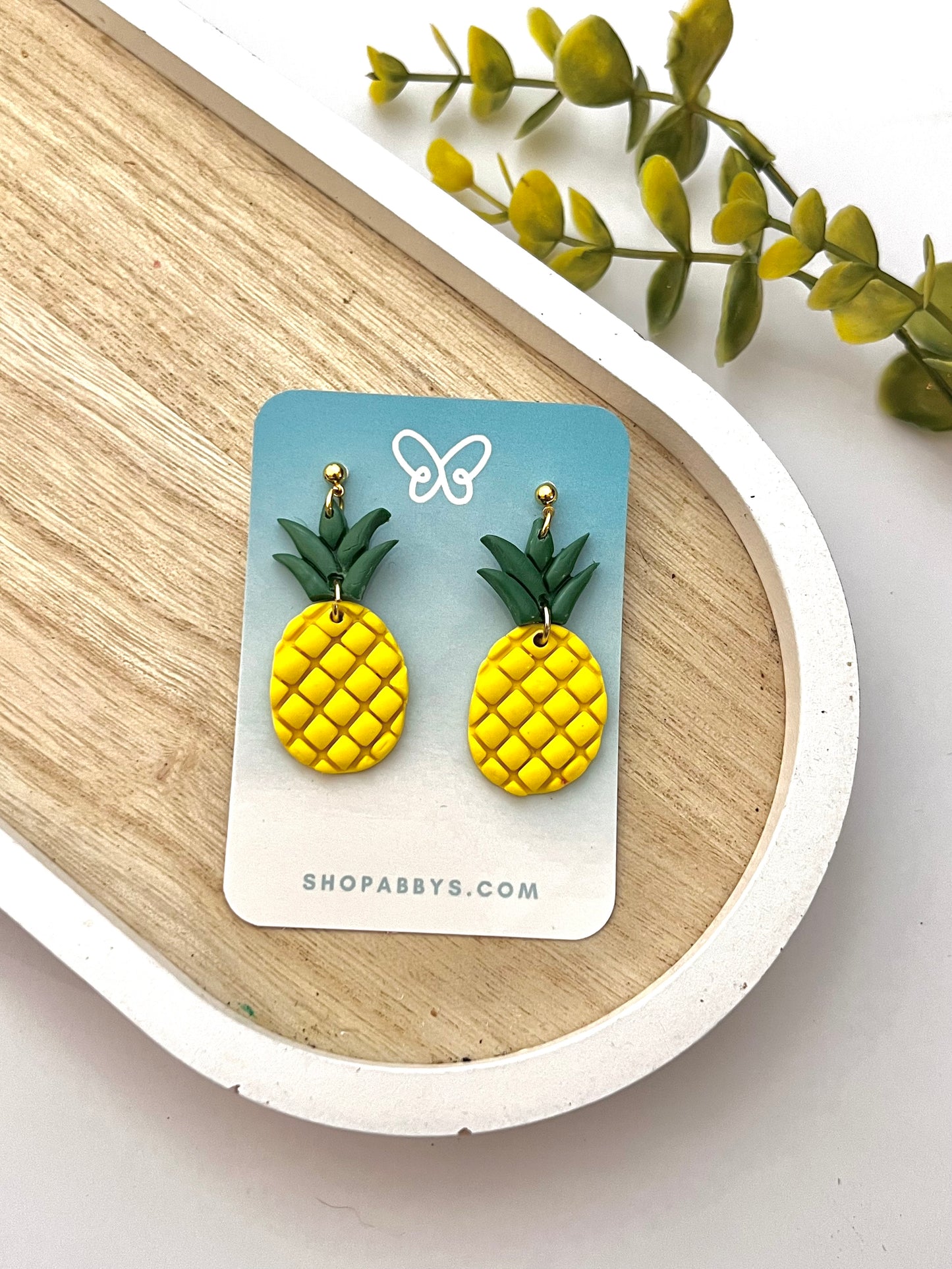 Pineapple Earrings - Hello Summer Collection (#7)